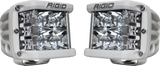 Rigid Industries D-SS - Spot - Set of 2 - White Housing - 862213