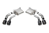 Corsa 2016-2024 Chevrolet Camaro SS / ZL1 Valved Axle-Back Exhaust w/ Carbon Fiber Quad Tips - 21789CF