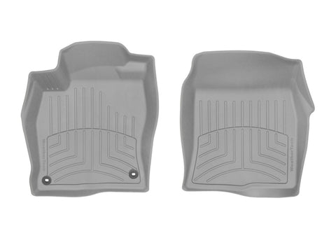 WeatherTech 2016+ Honda Civic Front FloorLiner HP - Grey - 468841IM