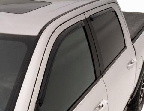 AVS 20-21 Chevy Silverado 2500/3500 Ventvisor In-Channel Front & Rear Window Deflectors 4pc - Smoke - 194641