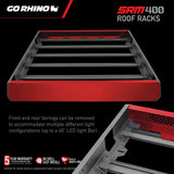 Go Rhino SRM 400 Roof Rack - 68in - 5934068T