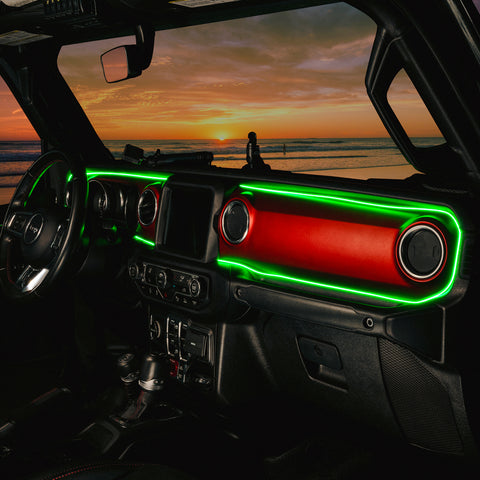 ORACLE Lighting Jeep Wrangler JL / Gladiator JT ColorSHIFT Fiber Optic LED Interior Kit - 4236-333