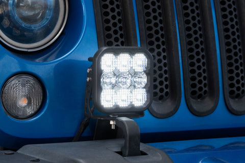 Diode Dynamics Jeep JK SS5 CrossLink Bumper Lightbar Kit Sport Combo - DD7274