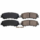 Power Stop 21-22 Nissan Titan Rear Z16 Evo Ceramic Brake Pads - 16-2032N