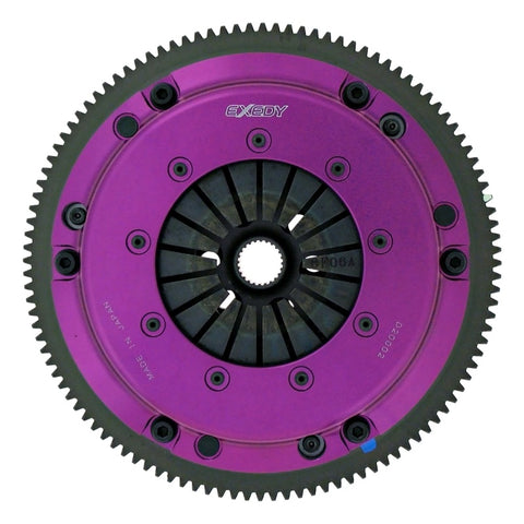 Exedy 1992-1993 Acura Integra L4 Hyper Single Carbon-R Clutch Rigid Disc Push Type Cover - HH02SBMC1