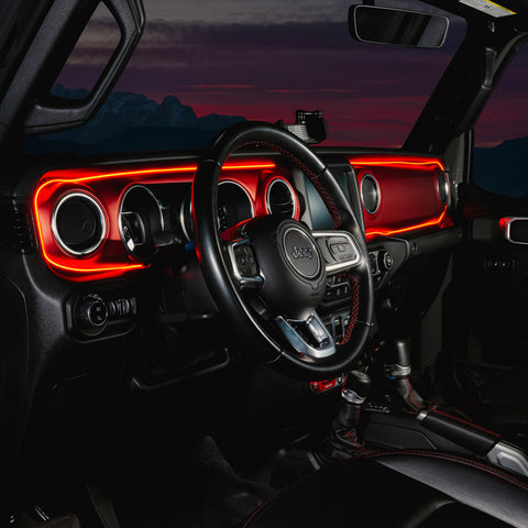 ORACLE Lighting Jeep Wrangler JL / Gladiator JT ColorSHIFT Fiber Optic LED Interior Kit - 4236-333