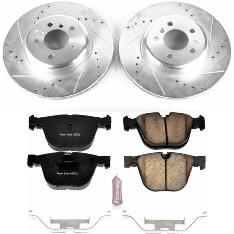 Power Stop 10-17 BMW 535i GT Rear Z23 Evolution Sport Brake Kit - K6035