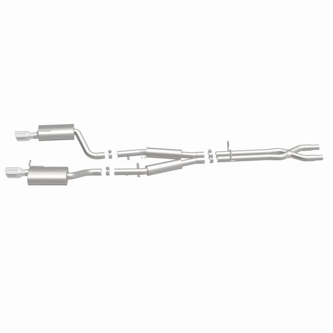 MagnaFlow 05-07 Audi A4 Quattro V6 3.2L SS Cat-Back Dual Split Rear Exit 2 Tips Perf Exhaust Sys - 15326