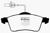 EBC 00 Volkswagen Eurovan 2.8 (ATE) with Wear Leads Greenstuff Front Brake Pads - DP61398
