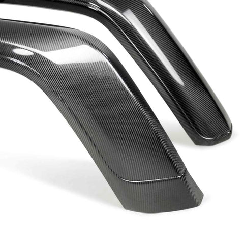 Anderson Composites 20-23 Jeep Gladiator (JT) Carbon Fiber Rear Fender Flares (Pair) - AC-FLR19JPJT-R