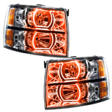 Oracle 07-13 Chevrolet Silverado SMD HL - Square Style - ColorSHIFT - 8188-330