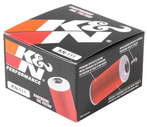 K&N Honda 2.719in OD x 1.781in H Oil Filter - KN-111