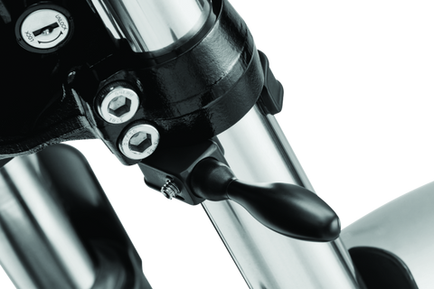 Kuryakyn Pipe Wrench Fork Mounts Black - 2580