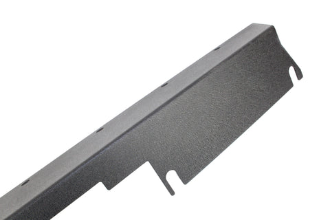 Fishbone Offroad 97-06 Jeep Wrangler TJ Steel Rock Slider W/O Tube Step - Black Textured Powdercoat - FB23027