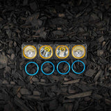 KC HiLiTES FLEX ERA LED Light Bar Bezel Kit for 10in. Segments - Blue - 30580