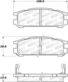 StopTech Street Brake Pads - 308.04711