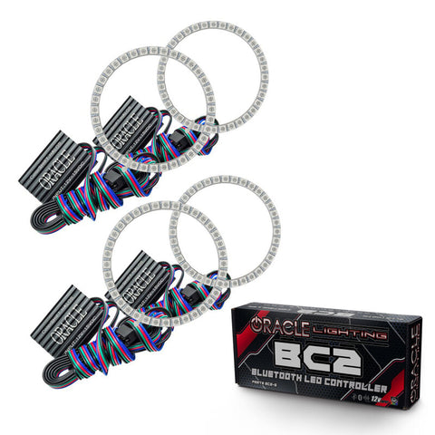 Oracle Nissan 370 Z 09-20 Dual Halo Kit - ColorSHIFT w/ BC1 Controller - 2380-335