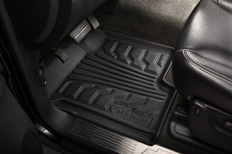 Lund 00-06 Chevy Tahoe Catch-It Floormat Front Floor Liner - Black (2 Pc.) - 283002-B
