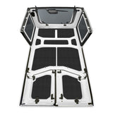 DEI 18-23 Jeep Wrangler JL 4-Door Boom Mat Complete Headliner Kit - 13 Piece - Black - 50178