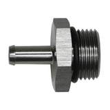 DeatschWerks 10AN ORB Male to 5/16in Male Barb Fitting - Anodized DW Titanium - 6-02-0513
