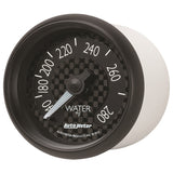 Autometer GT Series 52mm Mechanical 140-280 Deg F Water Temperature Gauge - 8031