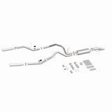 MagnaFlow 11 Ford F-150 3.7L/5.0L/6.2L SS Catback Exhaust Dual Split Rear Exit w/ 3.5in SS Tips - 15460