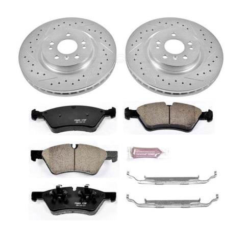 Power Stop 10-11 Mercedes-Benz ML450 Front Z23 Evolution Sport Brake Kit - K6709