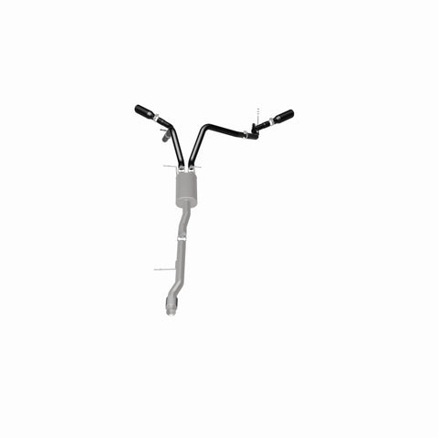 MagnaFlow SYS Cat-Back 3.5in Black Dual Split Rear Tips 14-15 Chevy Silverado/GMC Sierra 4.3L-5.3L - 15360