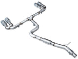 AWE Tuning 22-24 Audi 8Y S3 Track Edition Exhaust - Chrome Silver Tips - 3020-42897