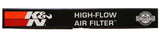 K&N X-Stream Top Filter X-Stream 16in OD - Black - 66-1601