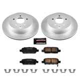 Power Stop 03-12 Infiniti FX35 Rear Z17 Evolution Geomet Coated Brake Kit - CRK2427