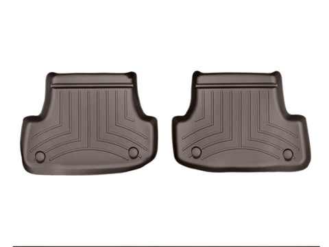 WeatherTech 2015+ Audi A3/S3 Rear FloorLiner - Cocoa - 475002