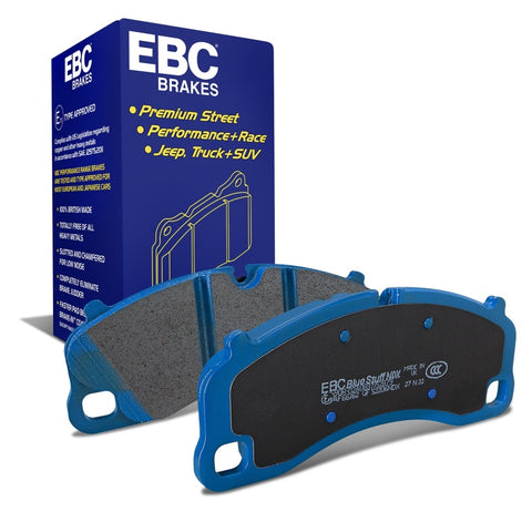 EBC 13-15 Porsche 911 (991) GT3 3.8L (Cast Iron Rotor Only) Bluestuff Front Brake Pads - DP52206NDX