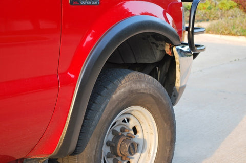Lund 99-07 Ford F-250 SX-Sport Style Textured Elite Series Fender Flares - Black (2 Pc.) - SX311TA