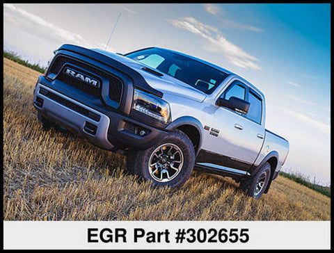 EGR 09-13 Dodge Ram Pickup Superguard Hood Shield - Matte (302655) - 302655