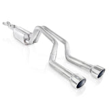 Stainless Works 2006-09 Trailblazer SS 6.0L 2-1/2in Chambered Exhaust X-Pipe Center Bumper Exit - TBTDCO
