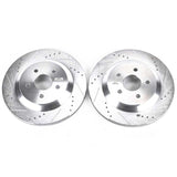 Power Stop 04-07 Ford Freestar Rear Evolution Drilled & Slotted Rotors - Pair - AR85102XPR