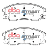 DBA 12-15 Chevrolet Captiva Sport Street Series Front Brake Pads - DB1850SS