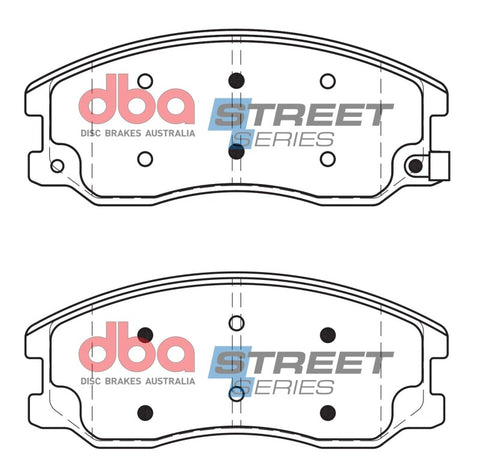 DBA 12-15 Chevrolet Captiva Sport Street Series Front Brake Pads - DB1850SS