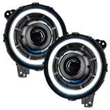 Oracle Oculus Bi-LED Projector Headlights for Jeep JL/Gladiator JT - Matte Blk - 5500K - 5839-504