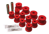 Energy Suspension 64-73 Ford Mustang Red Rear Leaf Spring Bushing Set - 4.2101R