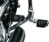 Kuryakyn Longhorn Trident Dually Offset Highway Pegs 1-1/4 in Clamp Chrome - 7555
