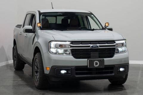 Diode Dynamics 2022+ Ford Maverick Elite Series Add-On LED Fog Light Kit Cool White - DD7768