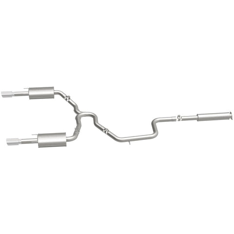 MagnaFlow 00-05 Chevy Impala/Monte Carlo V6 3.4L/3.8L Dual Rear Exit Stainless Cat-Back Perf Exhaust - 16729