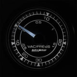 Autometer Chrono 2-1/16in 30INHG-30PSI Vacuum/Boost Gauge - 8159