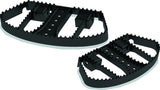 Burly Brand MX Passenger Boards - Black - B13-1051B