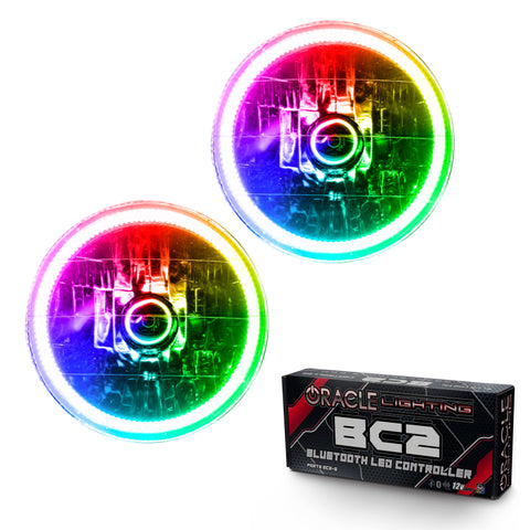 Oracle 97-06 Jeep Wrangler TJ SMD HL - ColorSHIFT w/ BC1 Controller - 7081-335