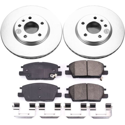Power Stop 18-19 Buick LaCrosse Front Z17 Evolution Geomet Coated Brake Kit - CRK7400
