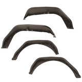 Rugged Ridge HD Steel Tube Fenders Full Set Black 18-19 JL - 11615.73
