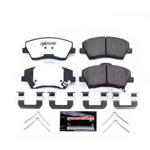 Power Stop 17-19 Hyundai Elantra Front Z36 Truck & Tow Brake Pads w/Hardware - Z36-1912